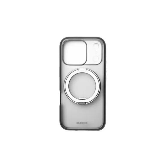 Eltoro MagSafe Rubberized with Rotating KickStand Case for iPhone 17 Pro - Grey